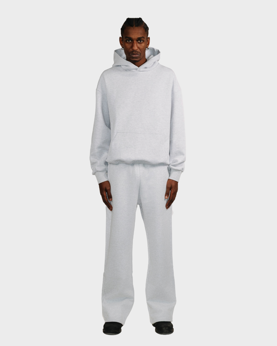 HOODIE 'HEATHER GREY'