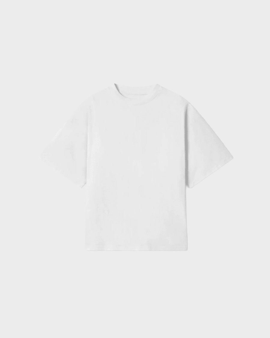 HEAVY BOX FIT T-SHIRT 'WHITE'