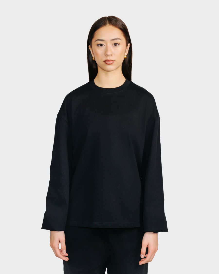 HEAVY LONG SLEEVE 'BLACK'