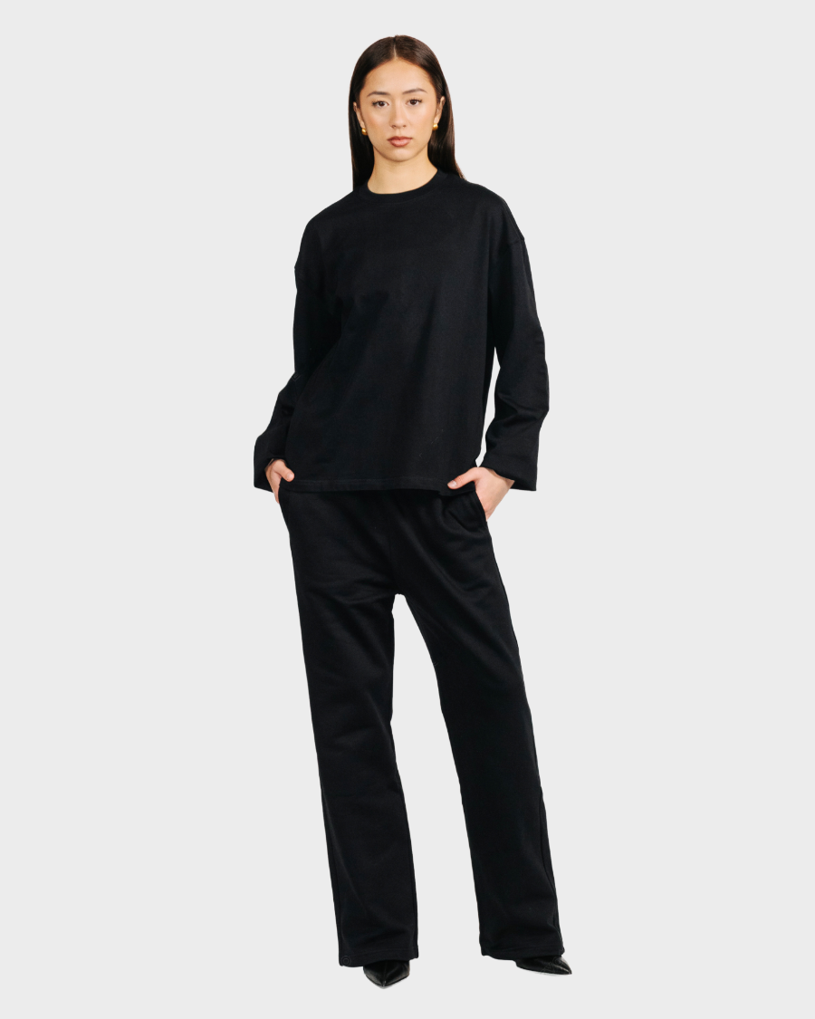 HEAVY LONG SLEEVE 'BLACK'