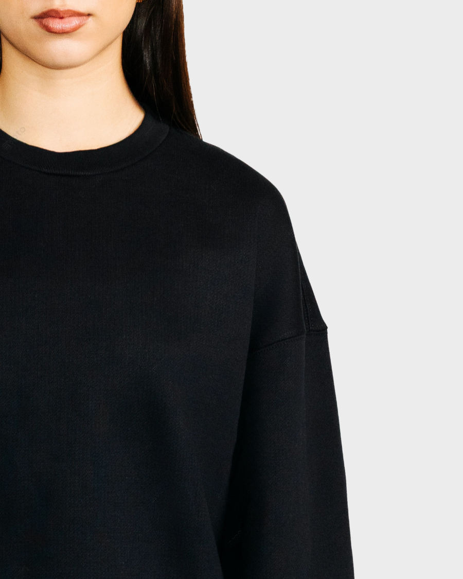 CREWNECK 'BLACK'
