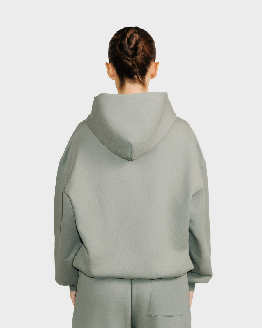 ZIP HOODIE 'VINTAGE OLIVE'