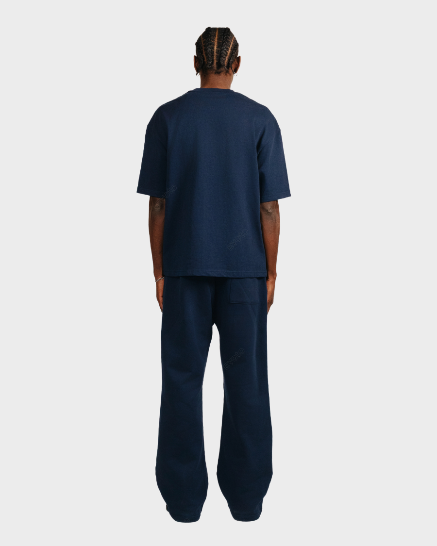 BOX FIT T-SHIRT 'NAVY'