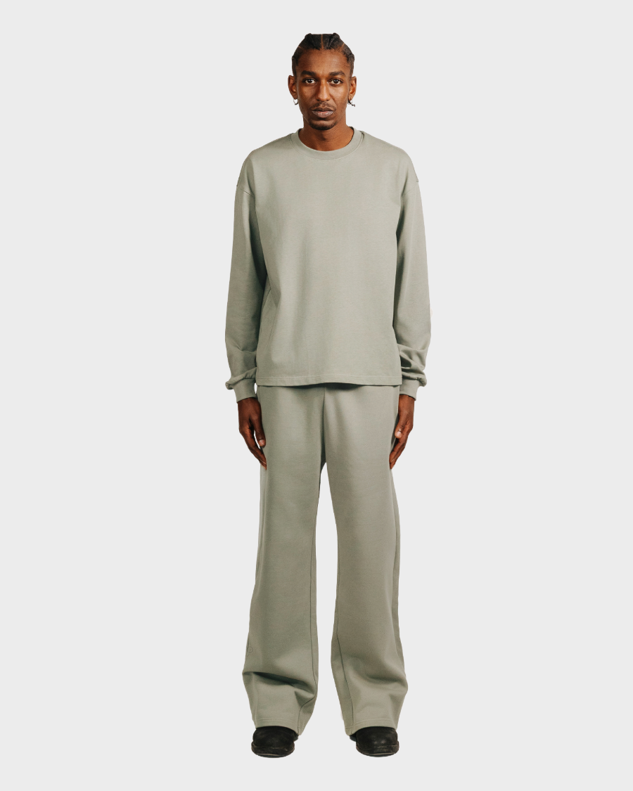 HEAVY LONG SLEEVE 'VINTAGE OLIVE'