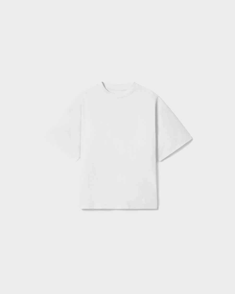 HEAVY BOX FIT T-SHIRT 'WHITE'
