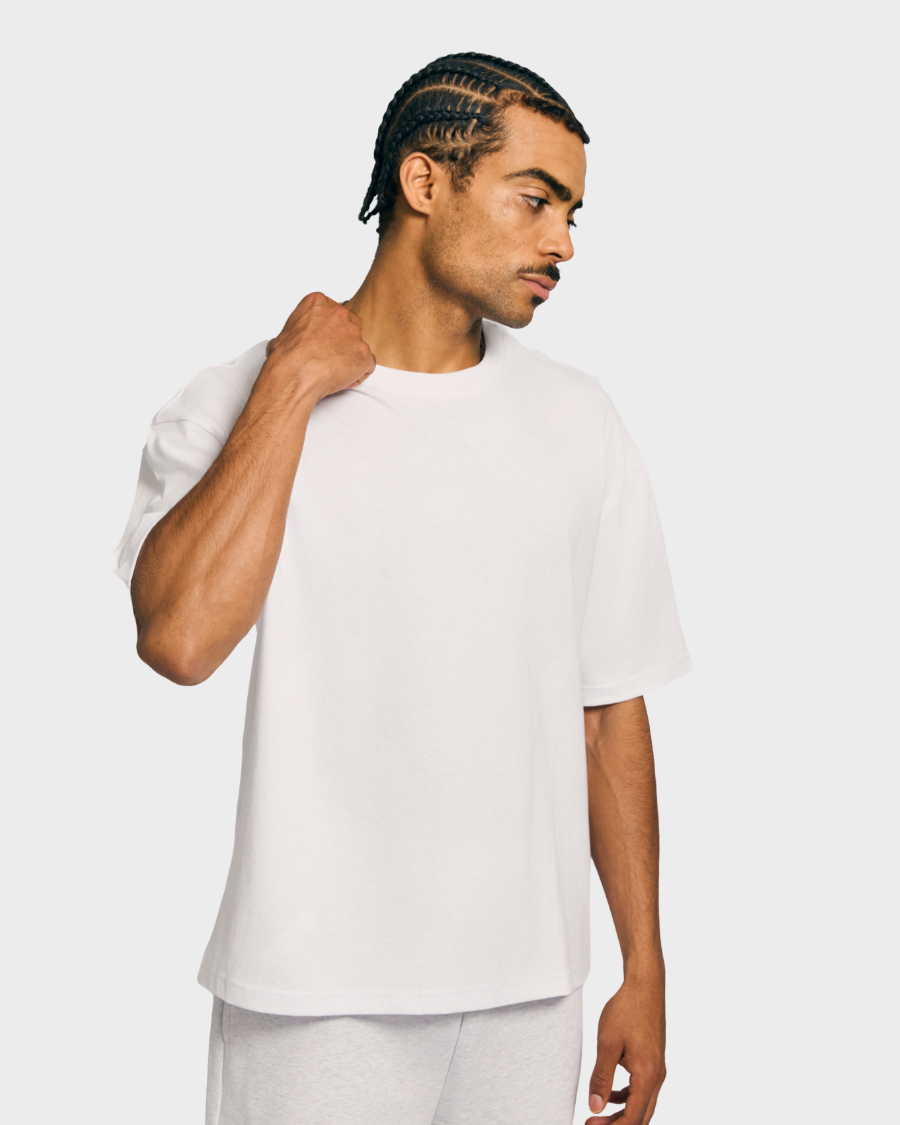 HEAVY BOX FIT T-SHIRT 'WHITE'