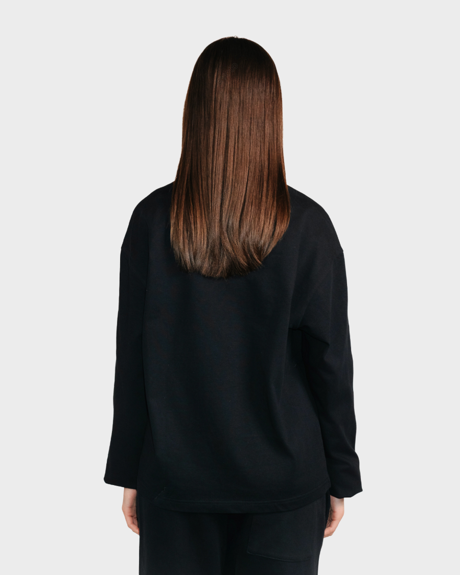 HEAVY LONG SLEEVE 'BLACK'