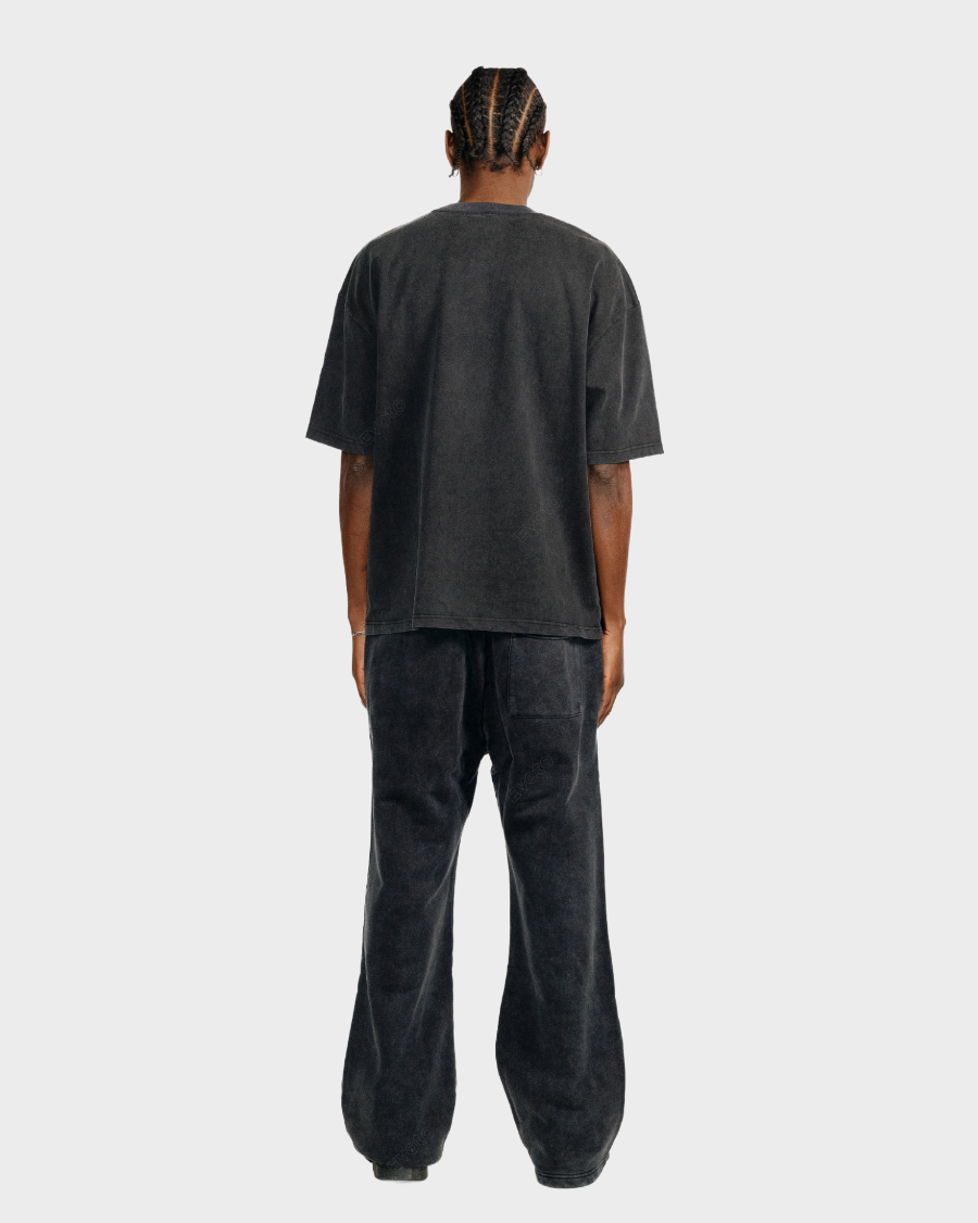 BOX FIT T-SHIRT 'VINTAGE BLACK'