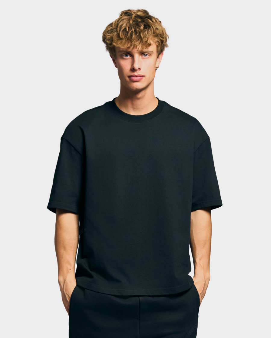 HEAVY BOX FIT T-SHIRT 'BLACK'
