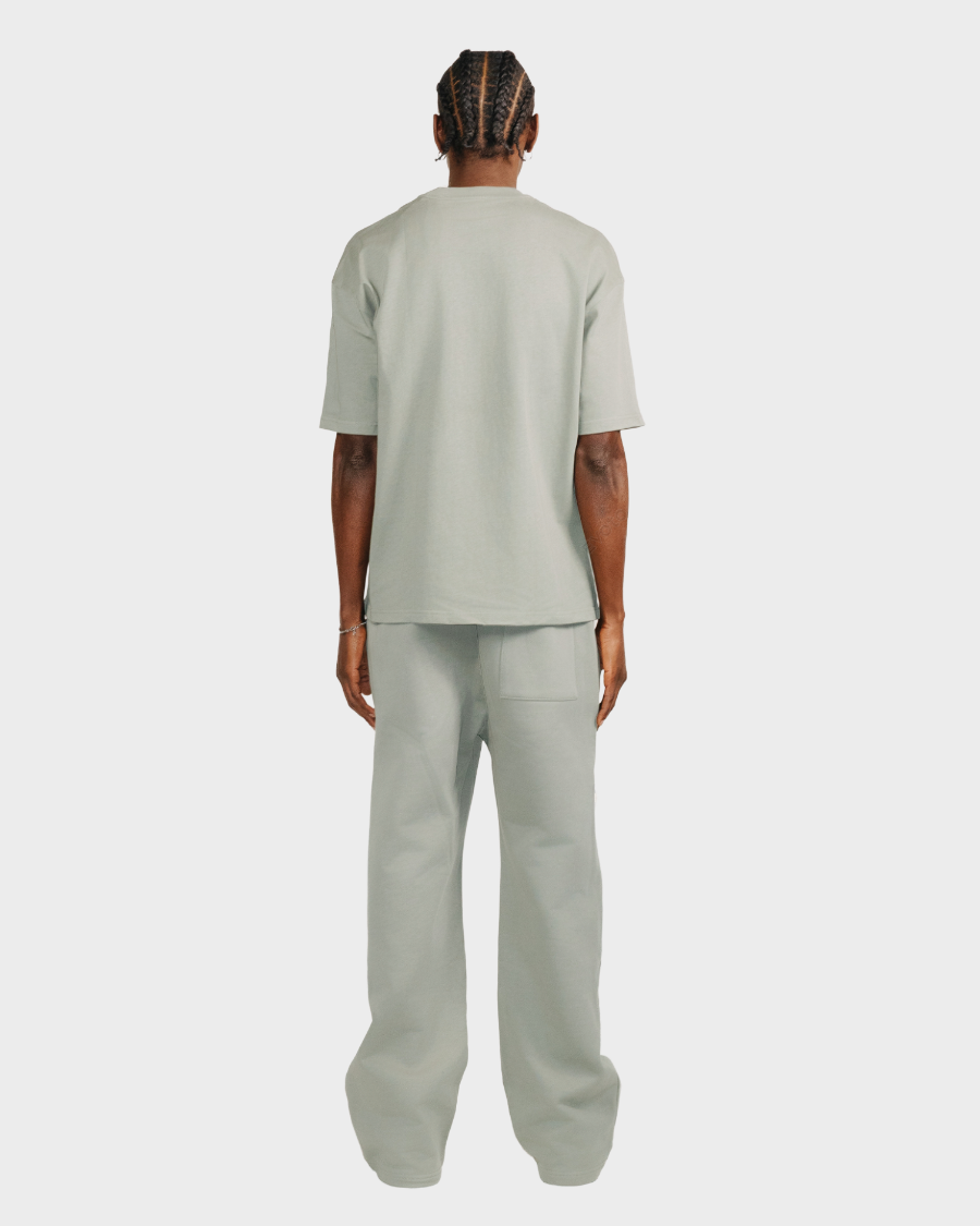 BOX FIT T-SHIRT 'VINTAGE OLIVE'