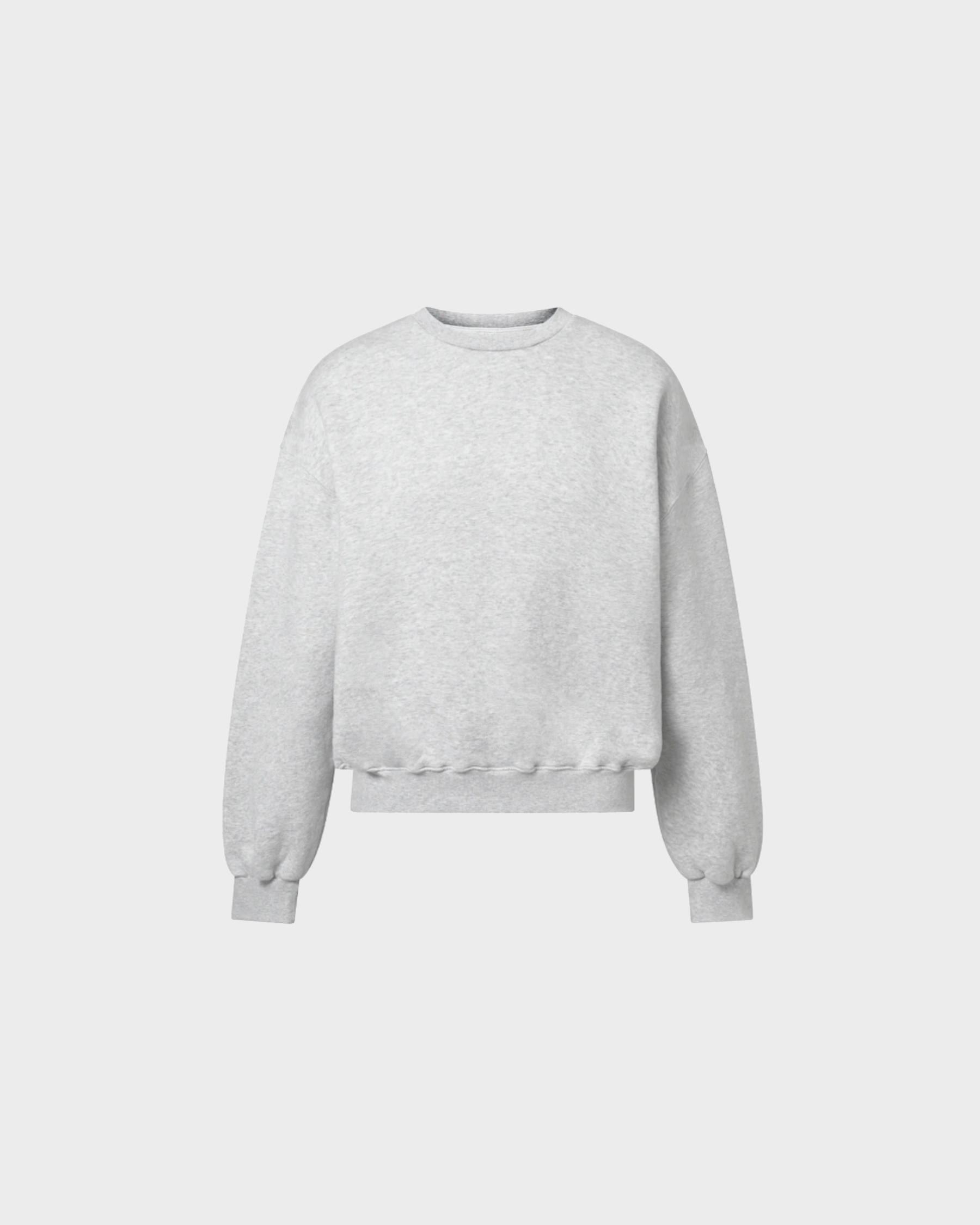 CREWNECK 'HEATHER GREY'